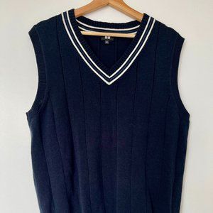 Wool V-Neck Vest